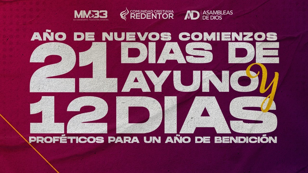 🔴 EN VIVO | 21 DÌAS DE AYUNO  | 17 ENERO | Bienvenidos a nuestra transmisión |