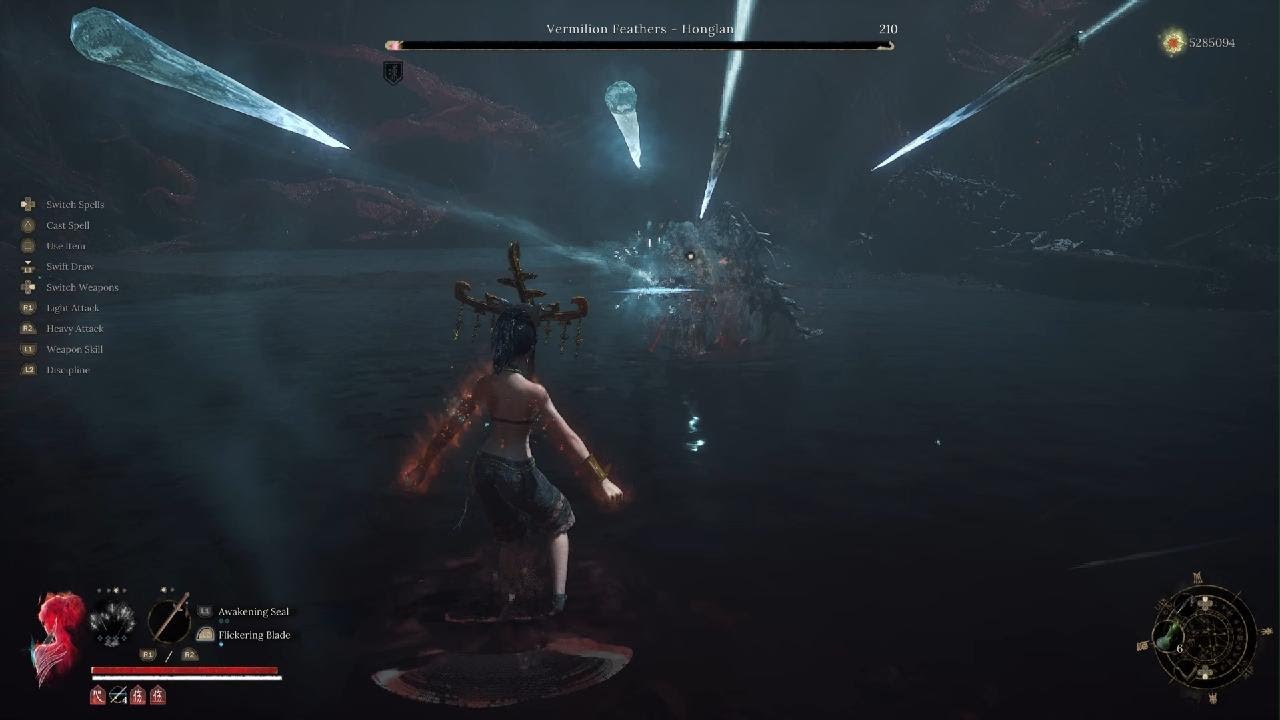 WUCHANG: Fallen Feathers - Vermilion Feathers Honglan Boss Fight. 