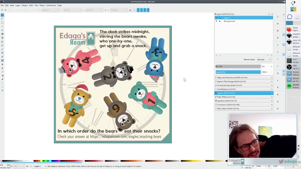 Designing a Snacking Bear Puzzle