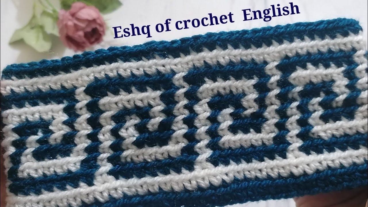 #Crochet the Greek key tutorial#