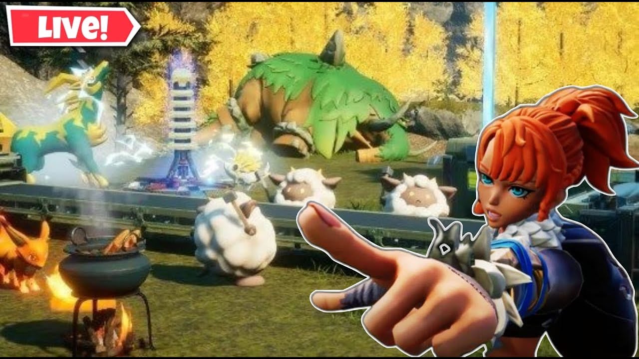 Palworld Live Stream Part 4: Epic Battles & Rare Pal Discoveries! 🔥