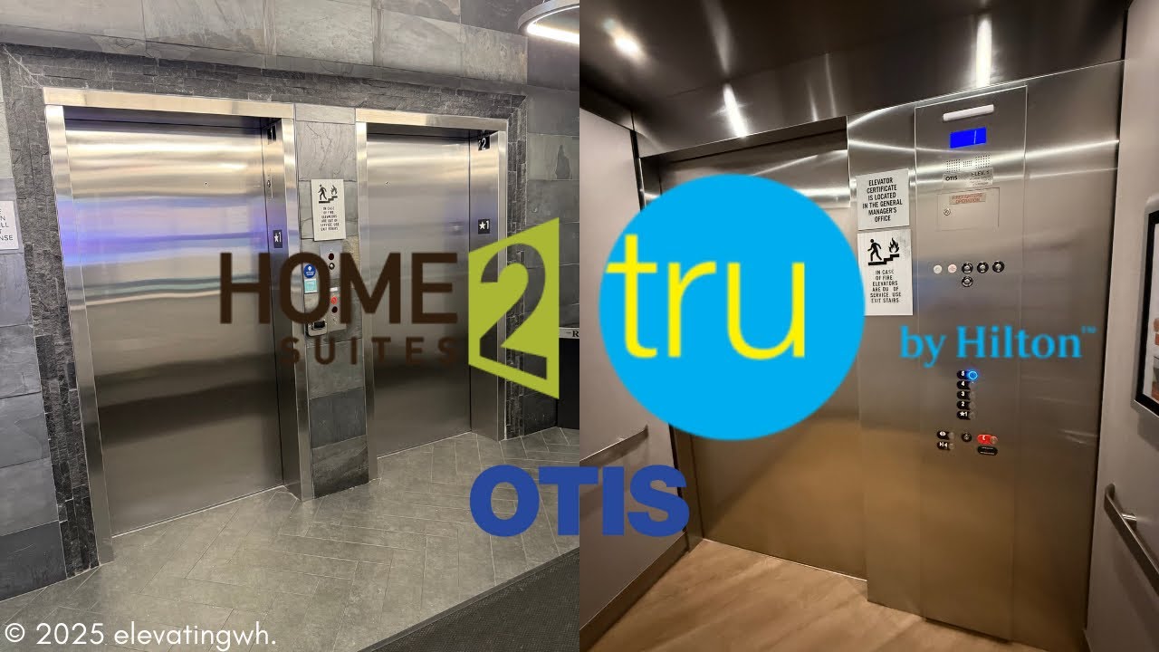 OTIS Gen3 MRL Traction Elevators | Home2 Suites/Tru by Hilton | Galveston, TX
