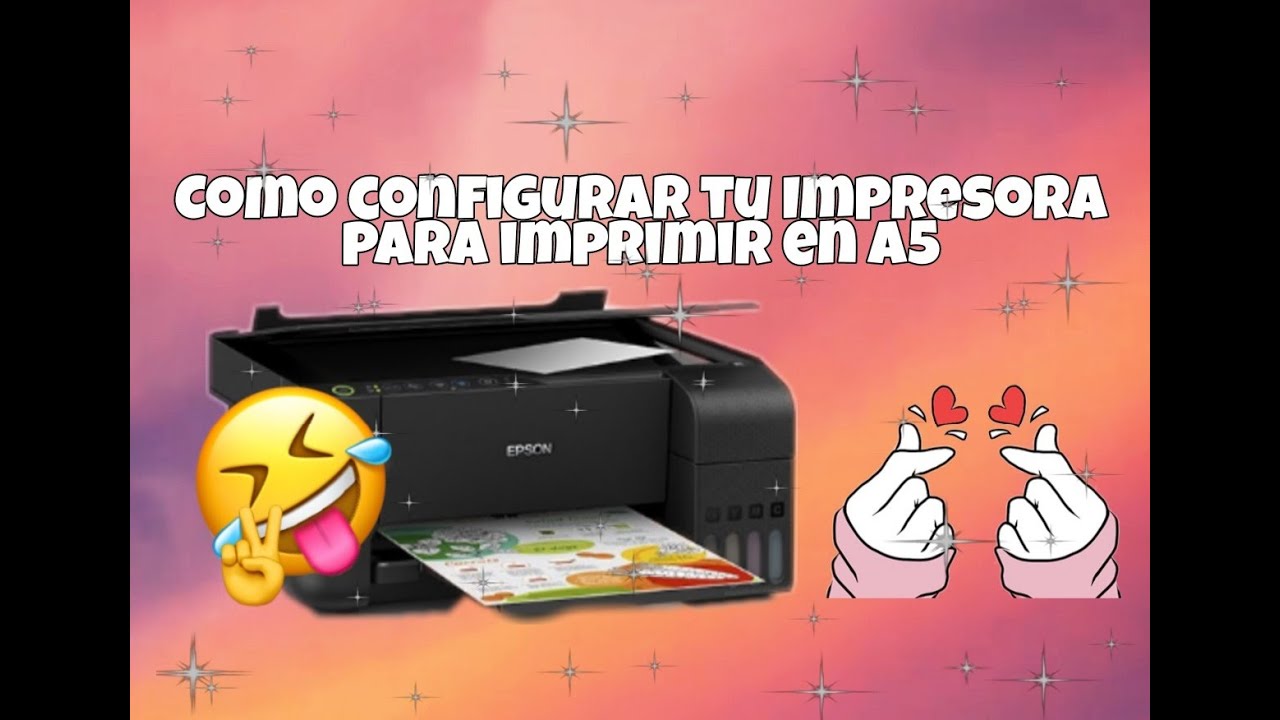 Como configurar mi impresora para imprimir en tamaño A5