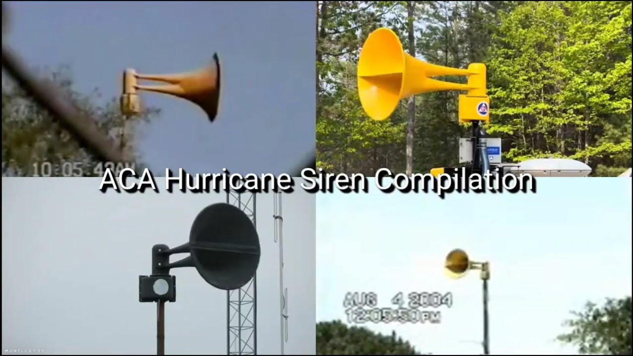 ACA Hurricane Siren Compilation