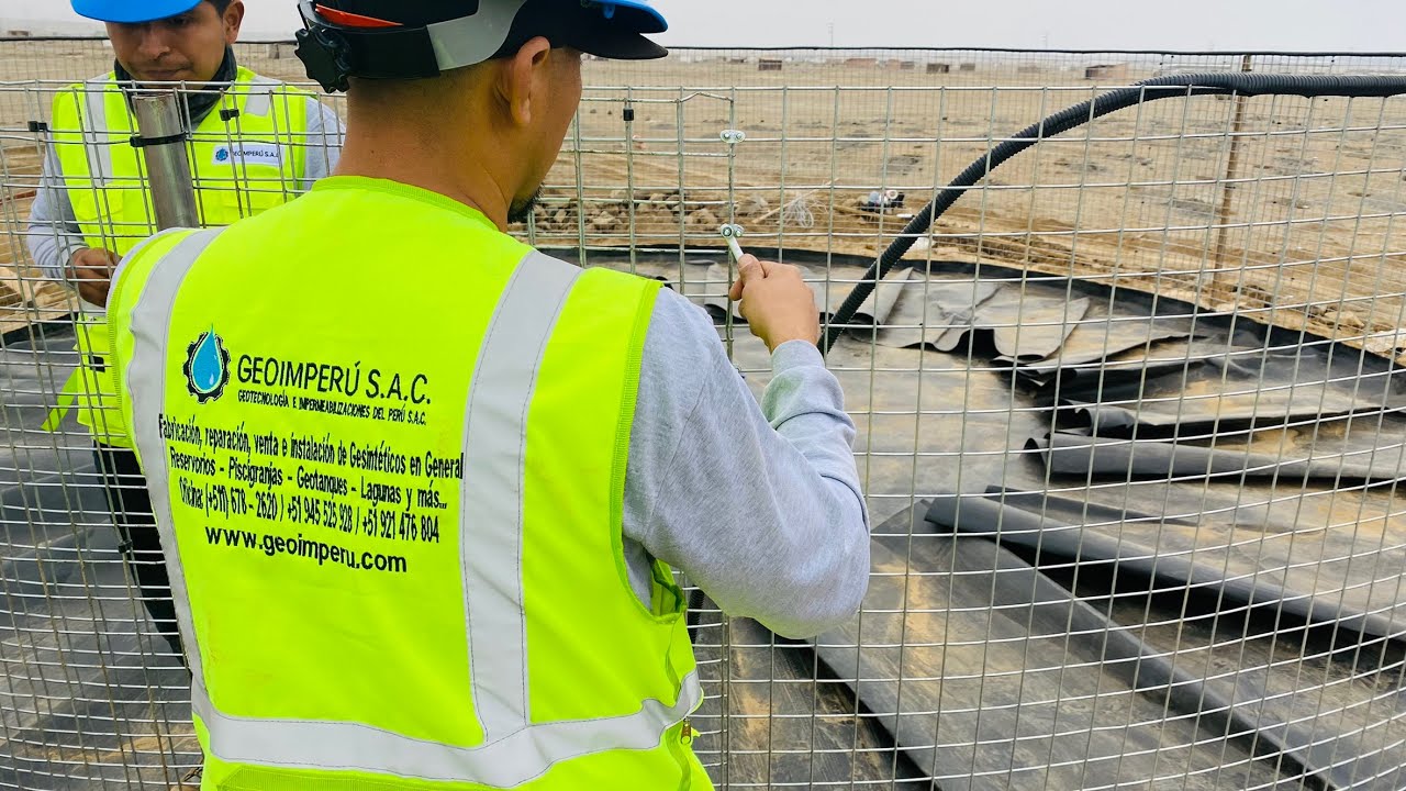 COLOCACIÓN CANDADOS, CORRUGADO Y TUBOS - GEOIMPERU SAC