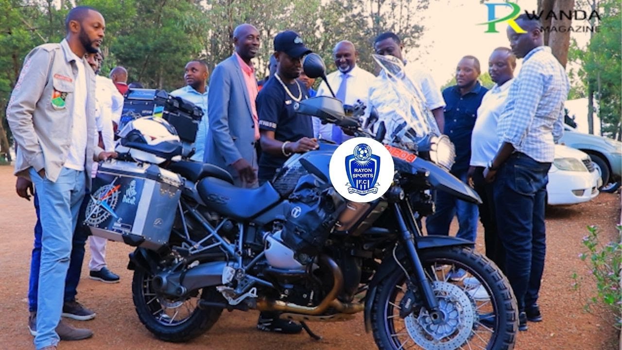 Muvunyi yashimiye uwazanye Moto 'Idasanzwe' izagenda imbere  ya Rayon Sports kugeza itwaye igikombe