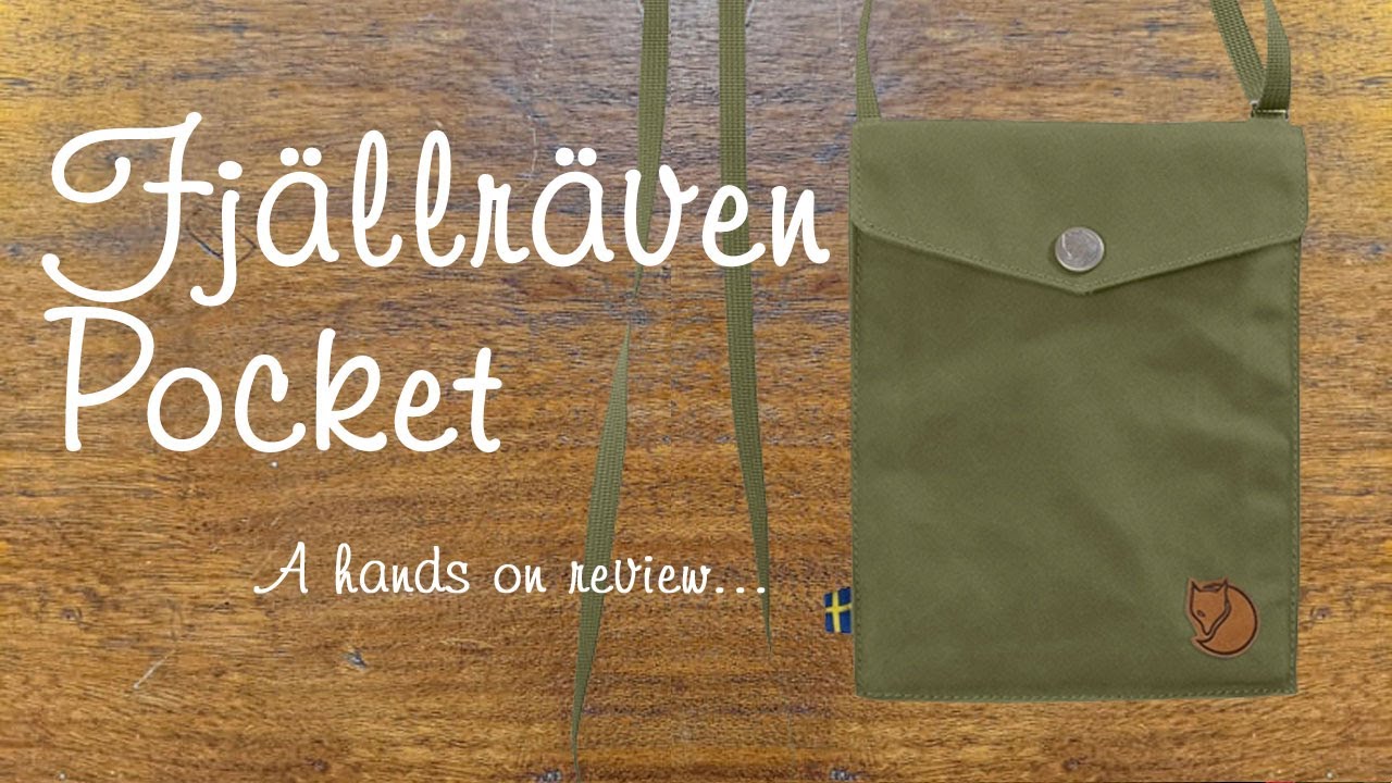 Fjällräven Pocket (small shoulder bag) - hands on review