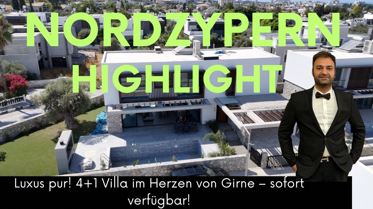 Nordzypern Highlight: 4+1 Luxusvilla in Ozanköy