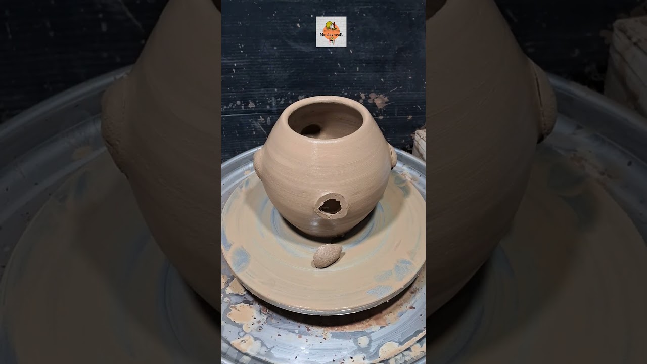 satusfying egg pot making for #pottery #satisfying #viral #trending #video