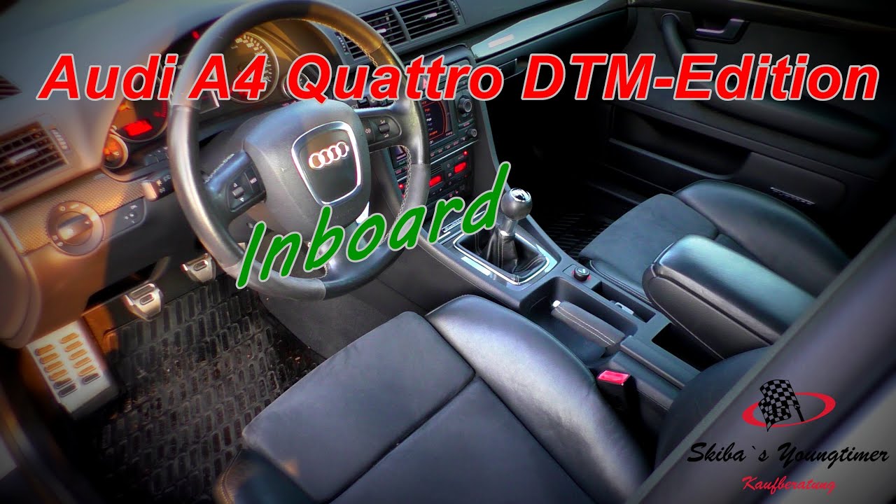Audi A4 Quattro DTM Edition   I   Ein Fahrbericht