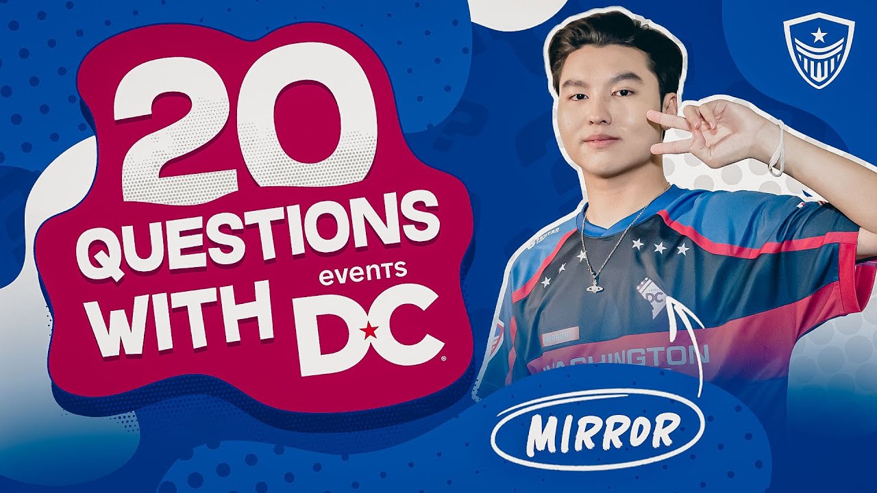 MirroR got his name from a DOG?! | 20 Questions Presented By Events DC