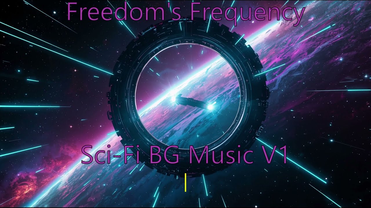 NEON STELLAR PROTOCOL Sci-Fi BG Music V1 Freedoms Frequency Music & Free Expression Without Limits