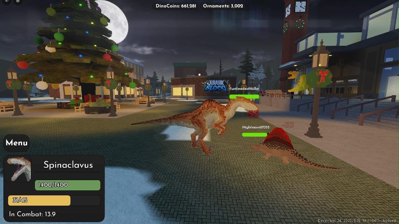 Jurassic Blocky Spinoraptor showcase