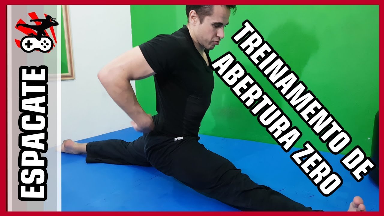 Abertura Total de Pernas Frontal treino para chegar lá Chutes altos