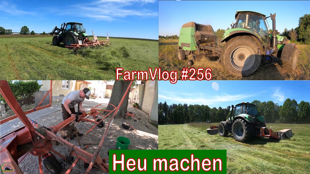 Farmvlog #256: Das erste Heu in 2023 | Defekt am Kuhn Wender