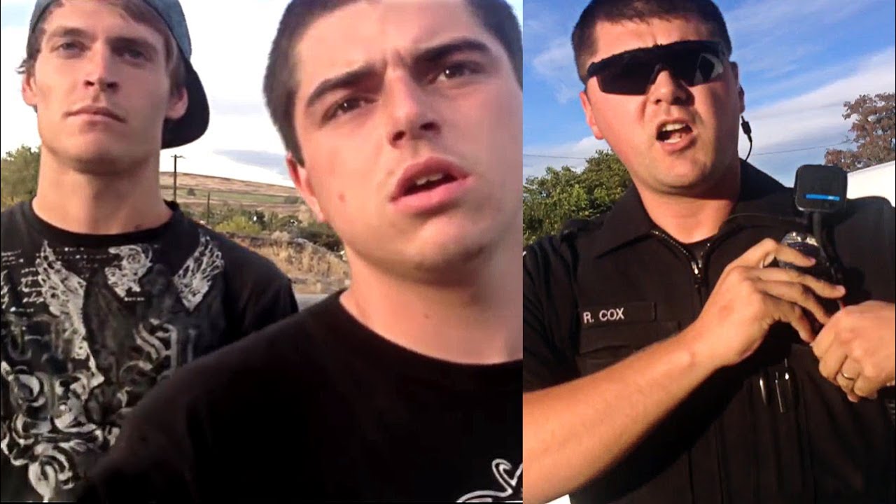 Cop RUNS from me and I chase him. He calls in his snitches