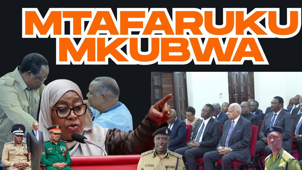 SAMIA Atuma WASIOJULIKANA Kushinikiza TUME YA CHANDE Itamke CHADEMA na Lissu Ndo Chanzo Oktoba 29