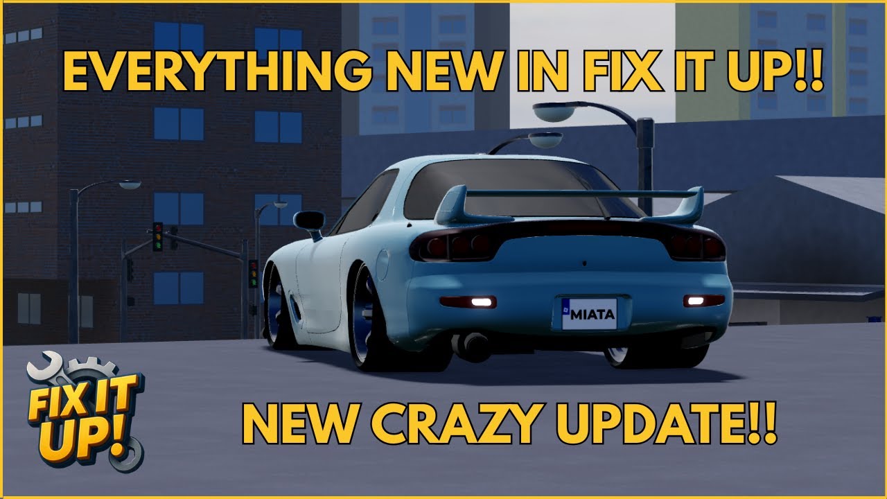 Everything New In Fix It Up!! NEW INSANE UPDATE!!