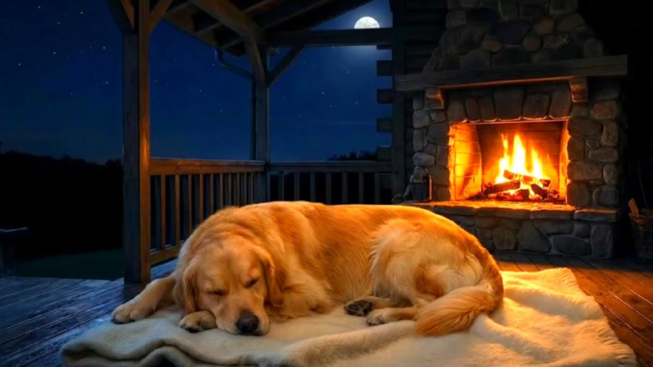 Fireplace Sounds and Putting Pets to Sleep – Pets Sleep at Night