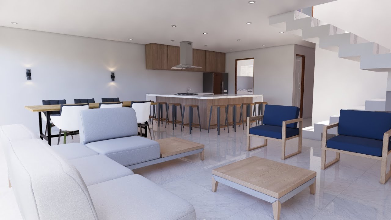 TU CASA SO&Ntilde;ADA / casa 7.5 x 18 metros / YOUR DREAM HOUSE / house 7.5 x 18 meters