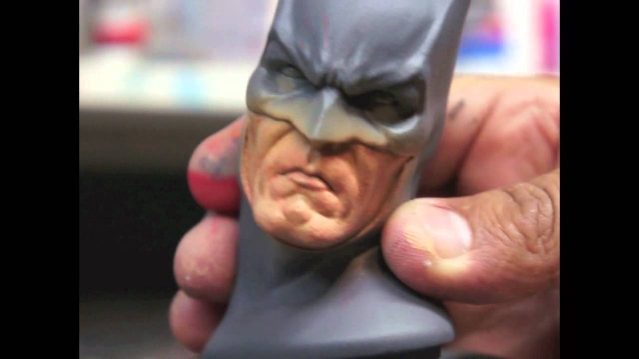 sideshow batman pf head repaint