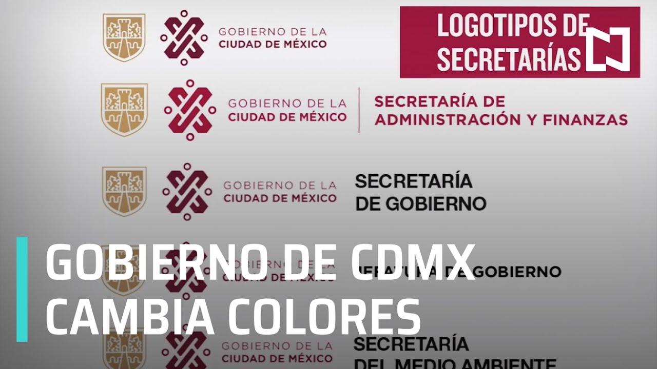 Gobierno CDMX cambia colores institucionales - En Punto