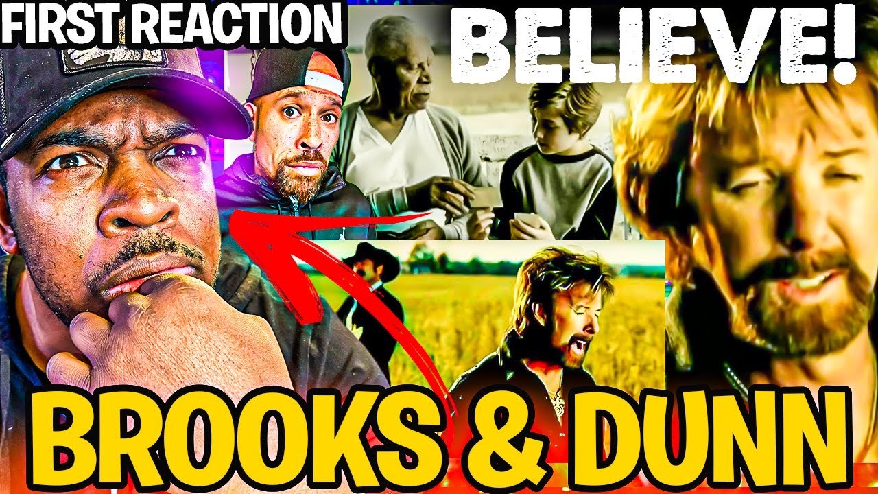EMOTION when Battle Rapper REACTS to Brooks & Dunn FIRST time- Believe!! Powerful...