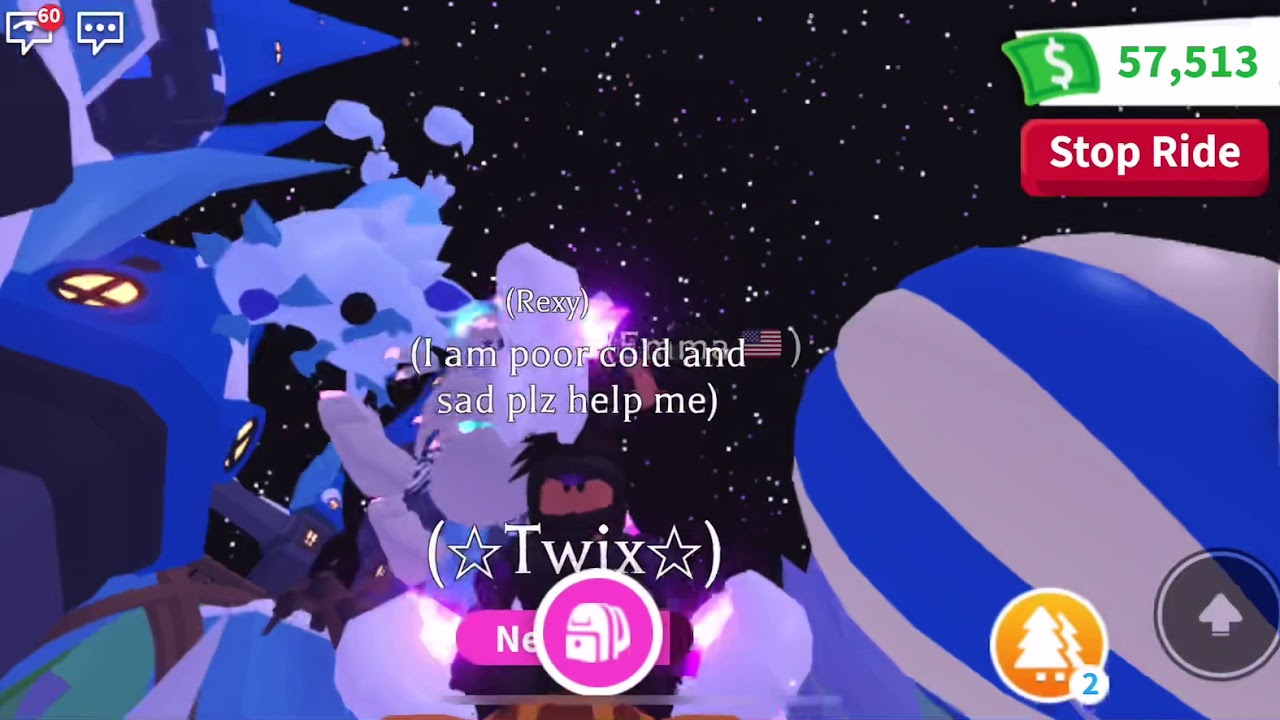 Mega Neon Skeleton Rex in Adopt Me