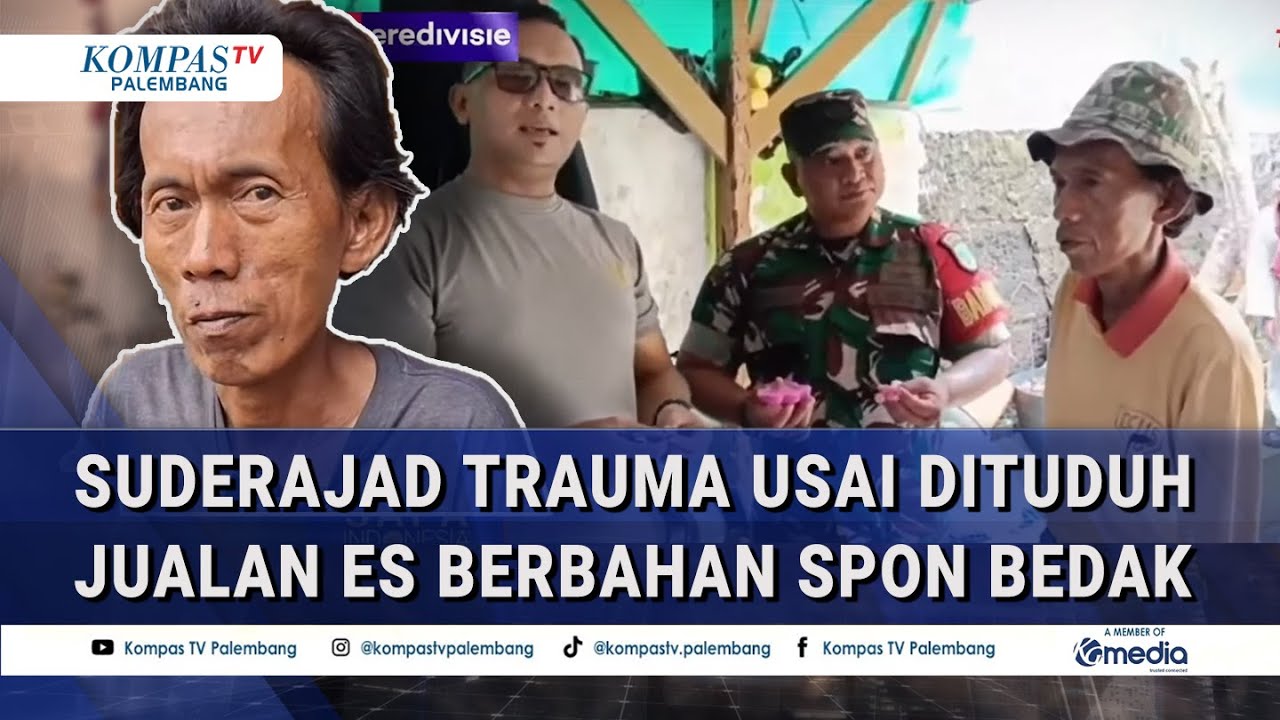 Mengaku Di4n*ay4, Suderajad Trauma usai Dituduh Jualan Es Bebahan Spon Bedak