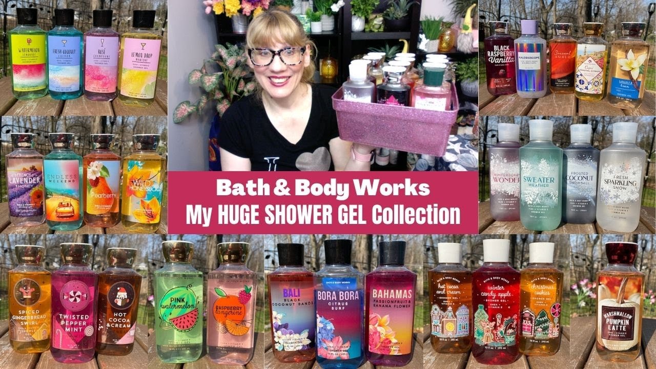 Bath & Body Works My HUGE SHOWER GEL Collection