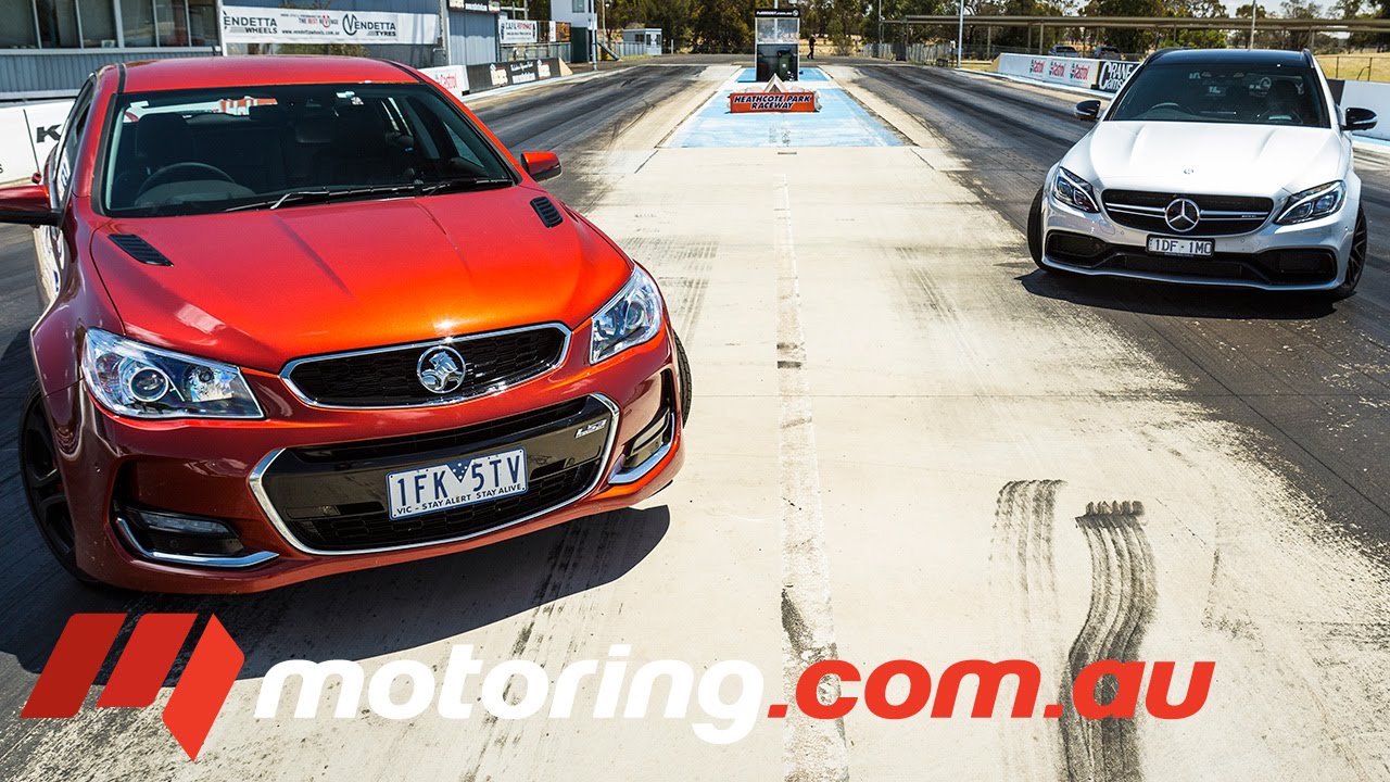 Holden Commodore SS V-Series Redline Sportwagon v Mercedes-AMG C 63 S Estate