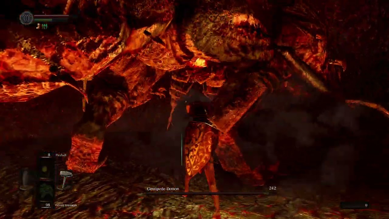 DS:R Centipede Demon SL1 NG+6 No Roll/Block/Parry [Flawless]