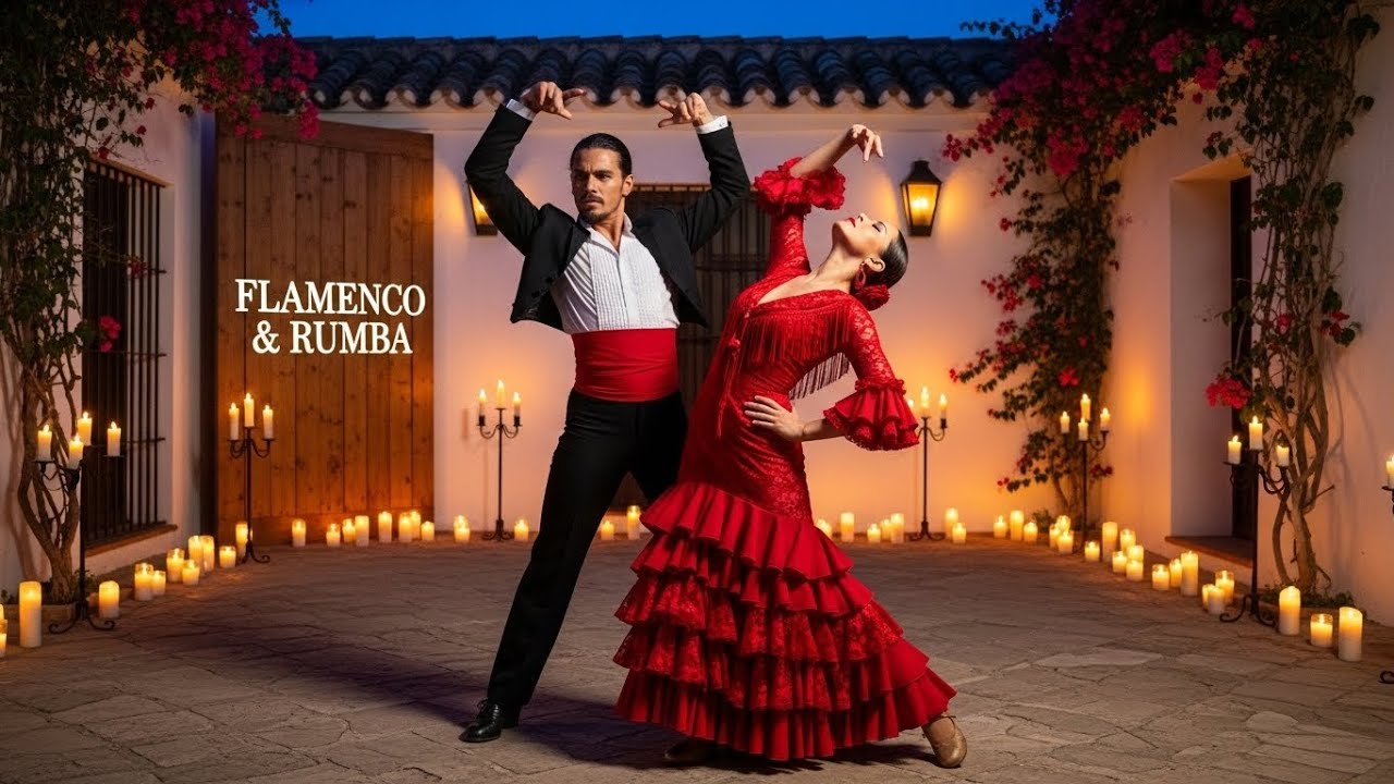 Spanish Flamenco Guitar Ambience | Soft Rumba Melodies for Sleep, Focus & Emotional Peace