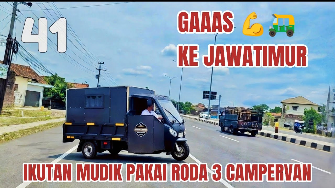 Nekat Berangkat ke Jawa Timur! Kondisi kritis Tapi Kami Tetap Jalan | Motor Camper Nomaden