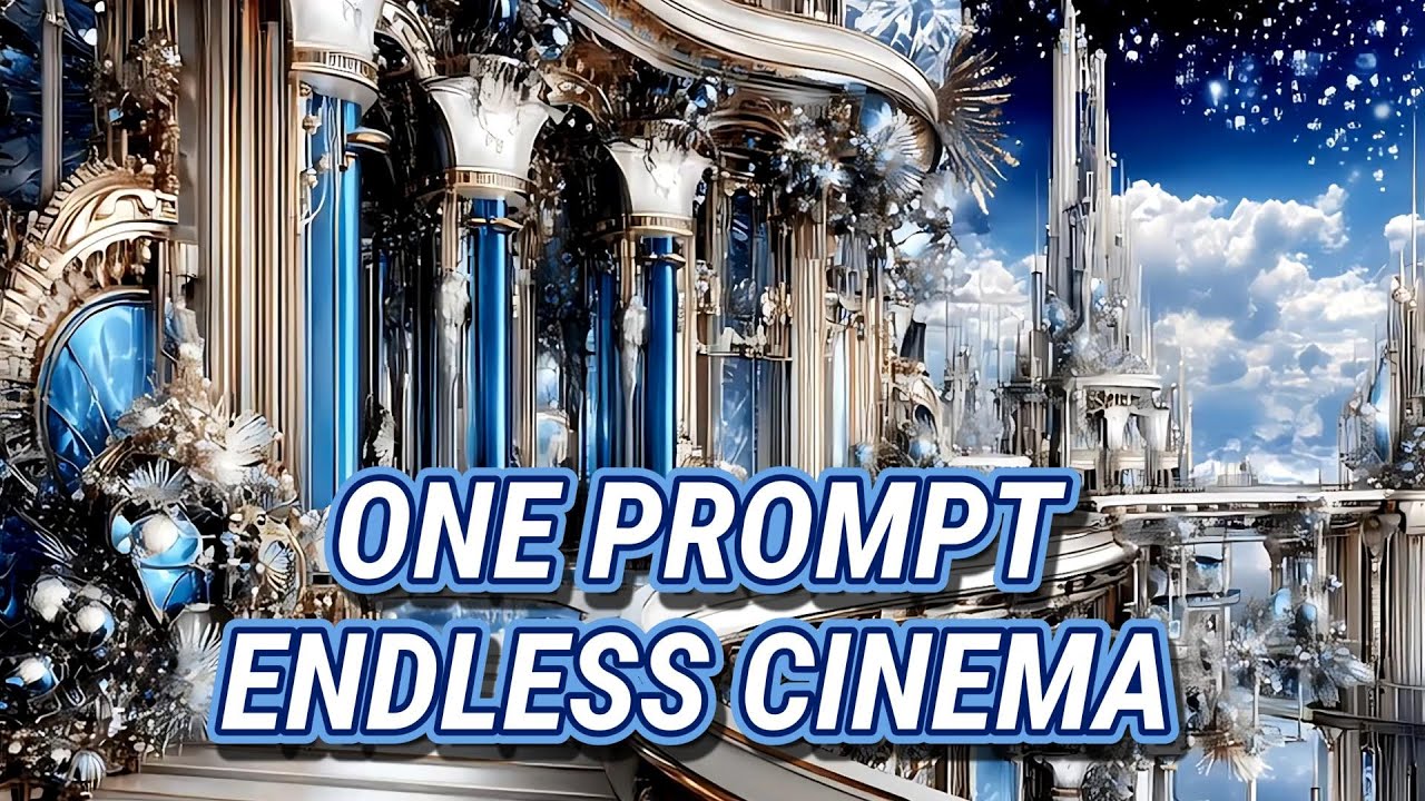 AI короткометражный фильм с одним prompt 🎬 | Бесконечный кинопоток (Midjourney Style Code)