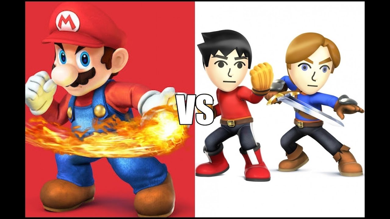 Super Smash Bros. for Wii U - Online Battles 75 (Mario VS Mii Fighters)