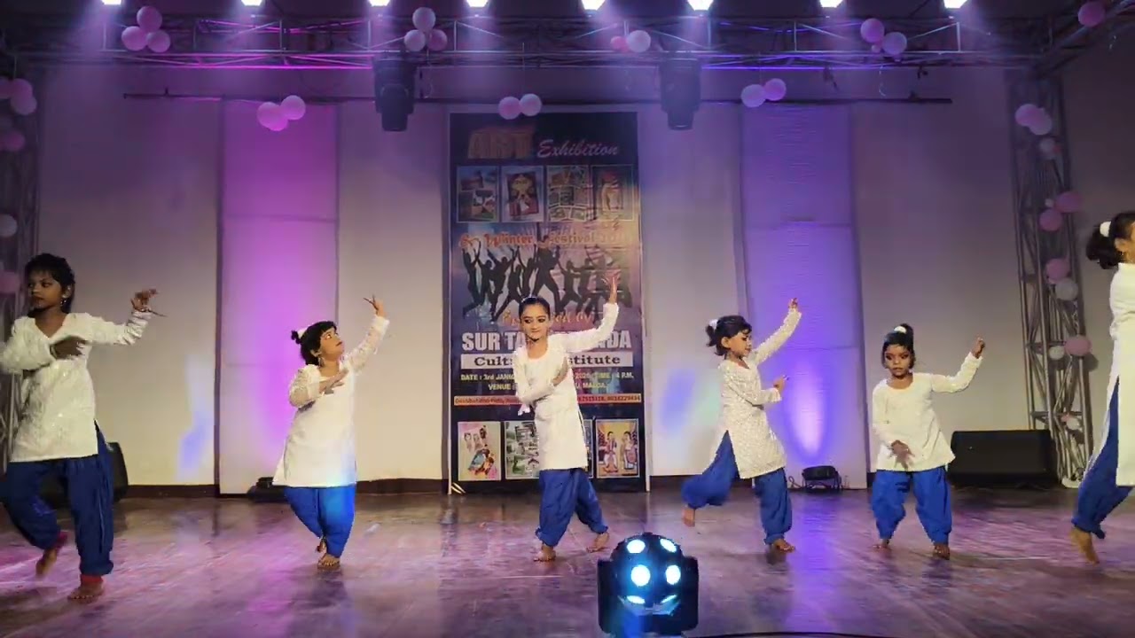 Sur Tal Chhanda (Art Exhibition and winter Festival 2026...03/01/2026) Dance - Chham chham chham...