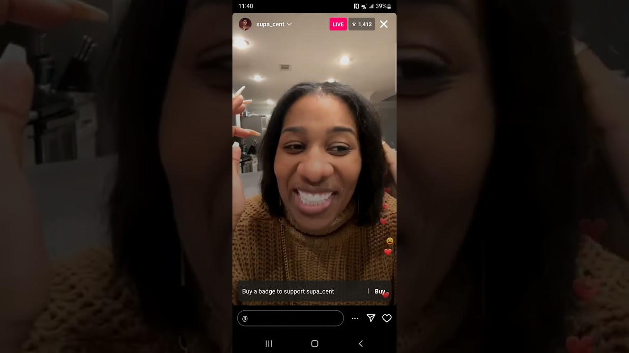 Supa Cent Brings In 2023 With Us On Instagram Live | Last Day On IG