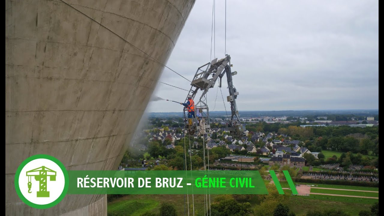 SADE - Réhabilitation totale du réservoir de Bruz