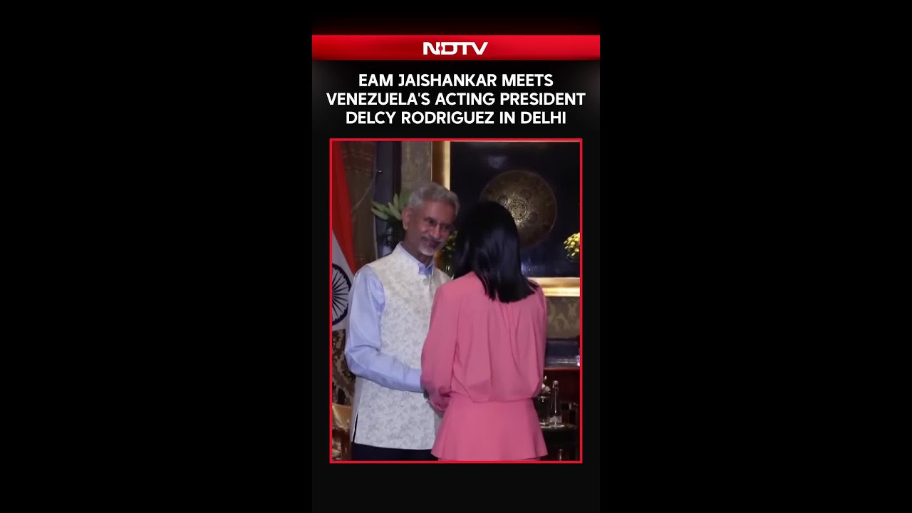 S Jaishankar Meets Venezuela's Acting President, Discusses Bilateral Ties