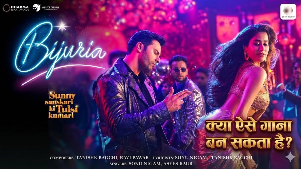 Bijuria | Sunny Sanskari Ki Tulsi Kumari | Varun, Janhvi,Sanya, Rohit | @SurwalaBeats 