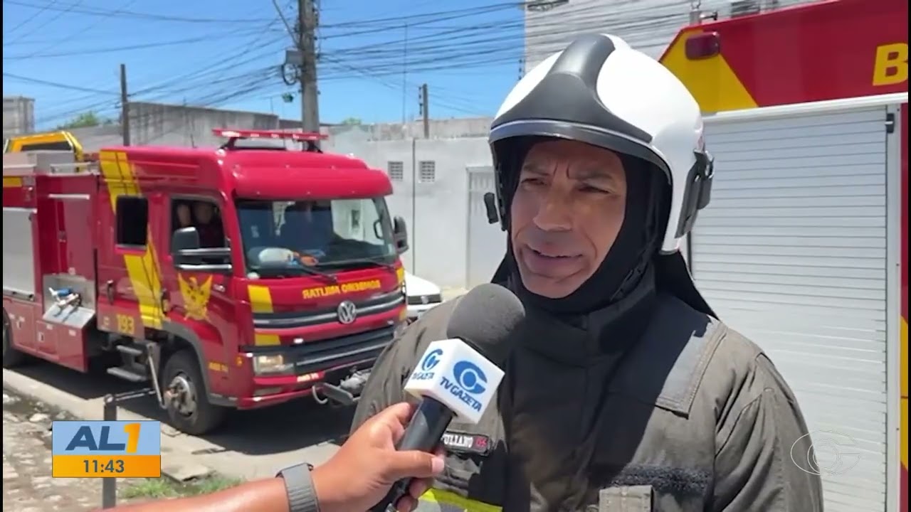 Incêndio atinge auditório da Associação dos Militares em Maceió - 06/03/26