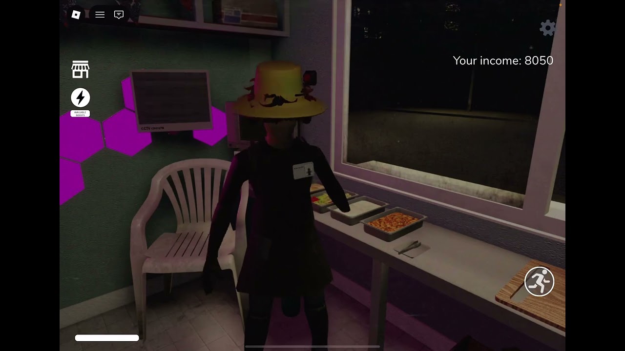 Scary shawarma kiosk