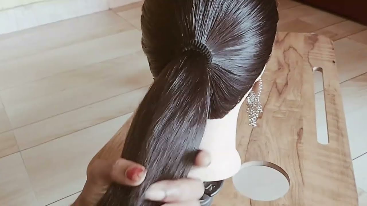 Very Easy Beautiful Hair Style 