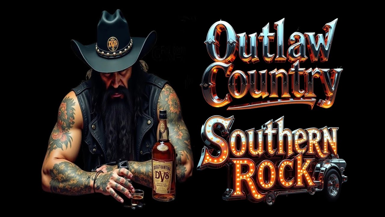 When Outlaw Country Meets Southern Rock 🔥 1HR Playlist of Pure Mayhem