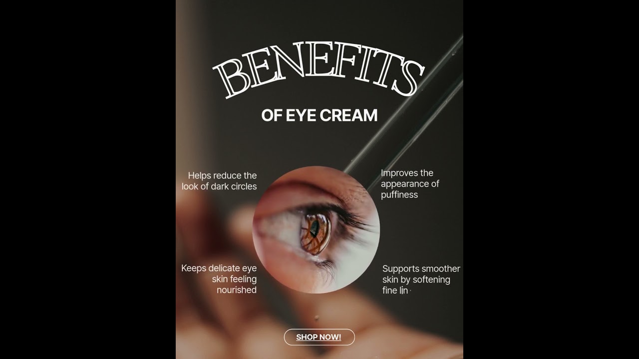 How Eye Cream Improves Under Eye Comfort and Smoothness