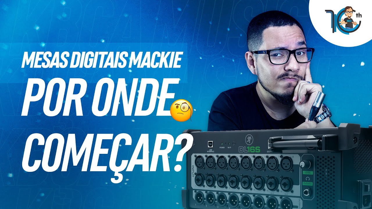5 Primeiros Passos nas Mesas DL32S e DL16S da Mackie