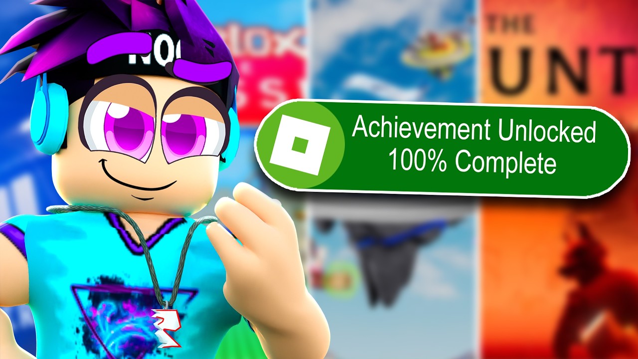 I Completed EVERY Roblox Event 100%