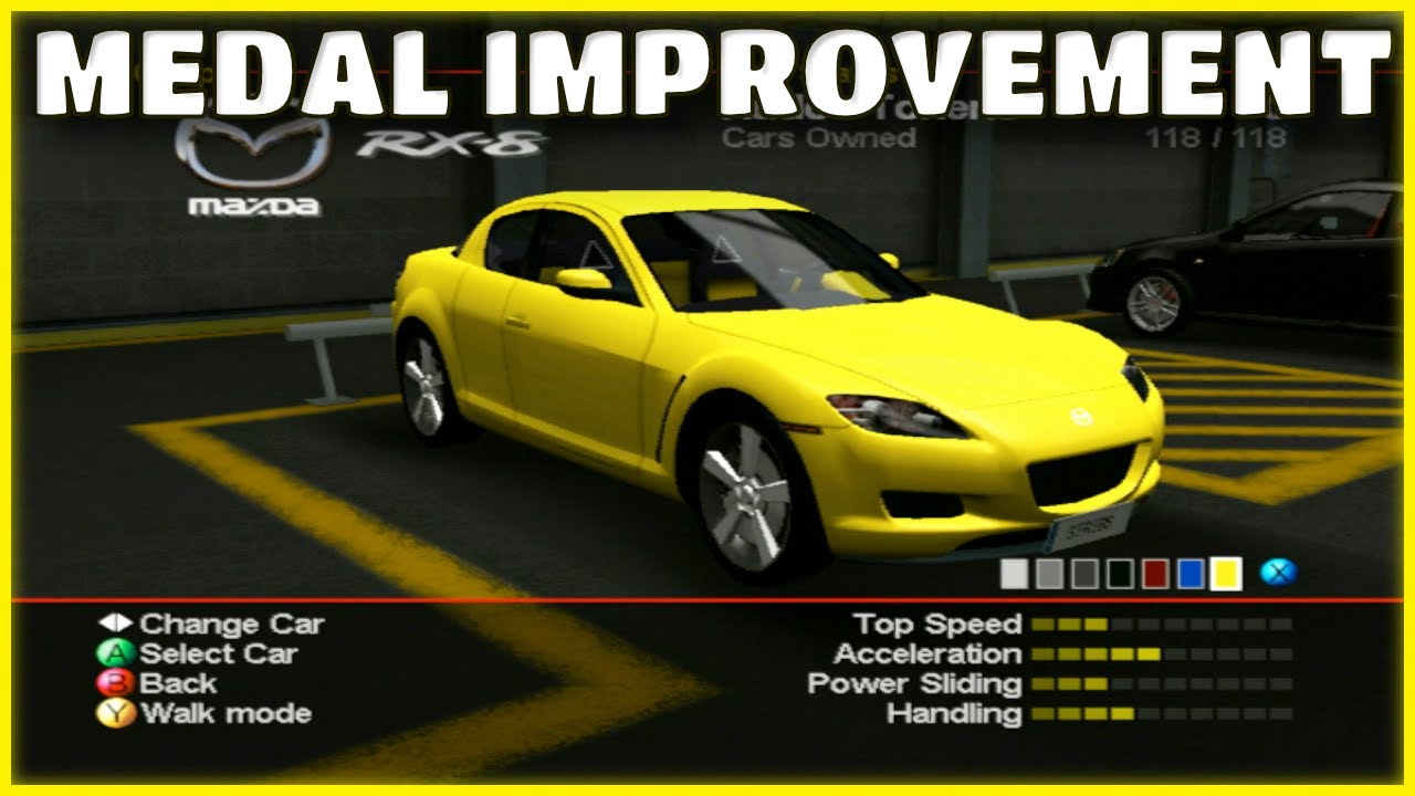 PGR2 - Mazda RX-8 Medal Improvement - Street Race (1) Platinum