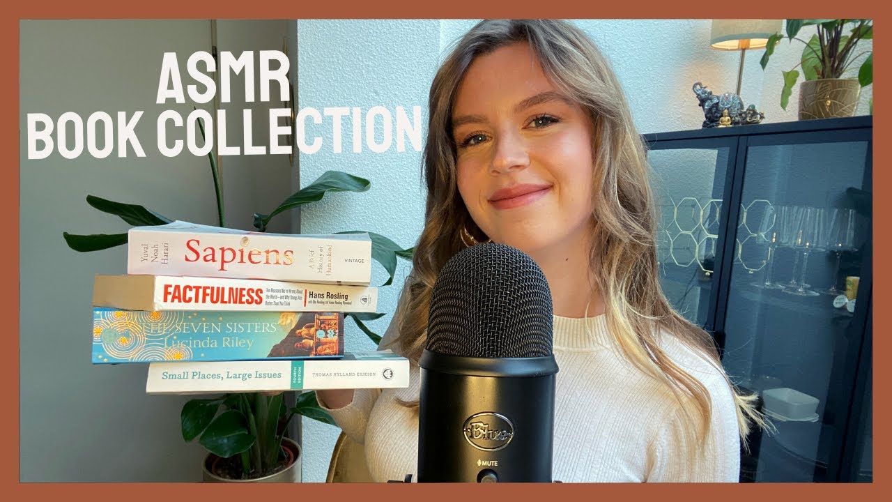 Nederlandse ASMR I Book Collection I Dutch Whispers, Paper Sounds, Reading, Tapping